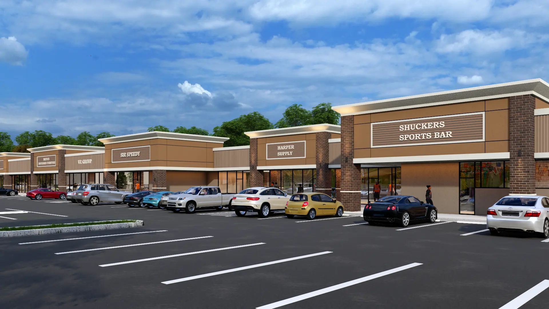 Cherry Lane Village, Camp Bowie Blvd