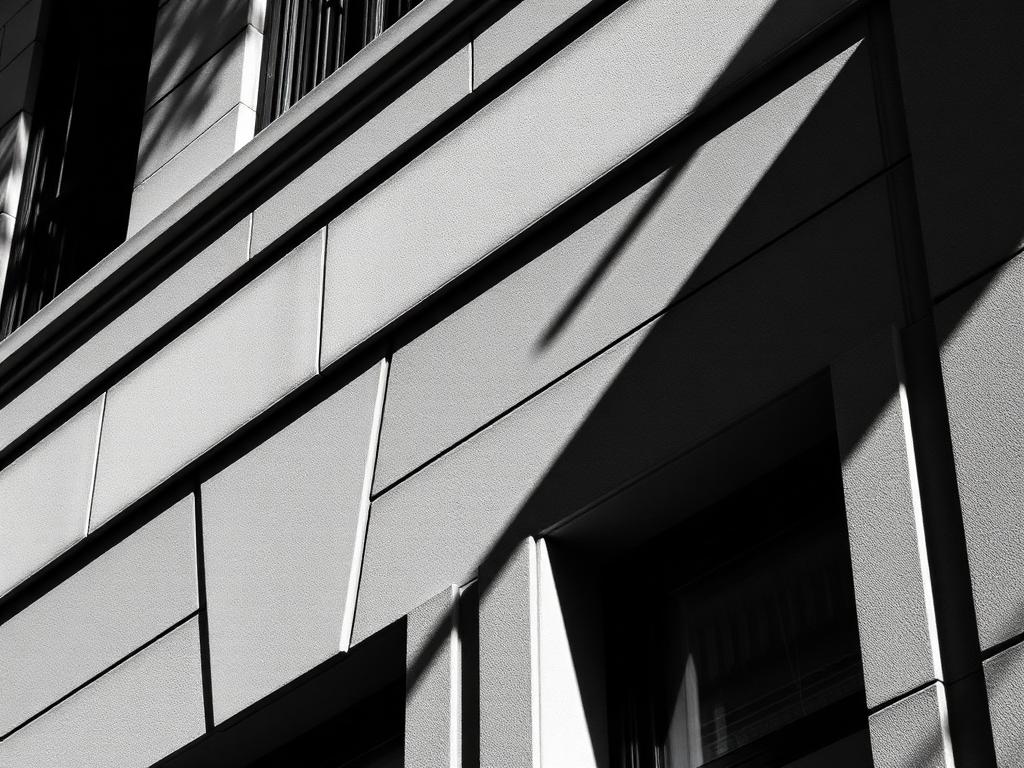 Architectural detail of a historic Fort Worth limestone facade